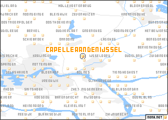 map of Capelle aan den IJssel