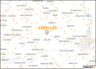 Capellen (Luxembourg) map - nona.net