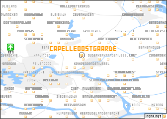 map of Capelle-Oostgaarde