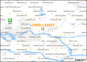 map of Capelle-West