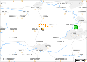 map of Capel