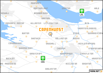 map of Capenhurst