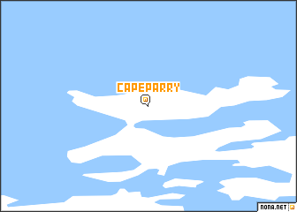 map of Cape Parry