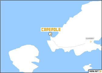 map of Cape Pole