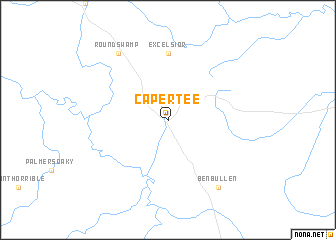 map of Capertee