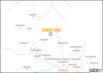 map of Capetine