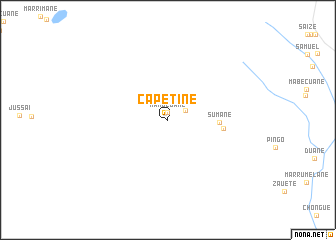 map of Capetine