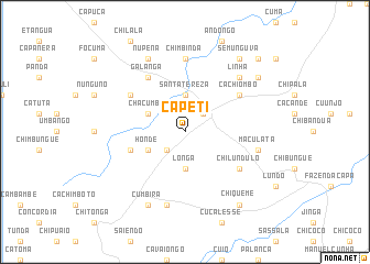 map of Capeti