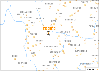 map of Capica