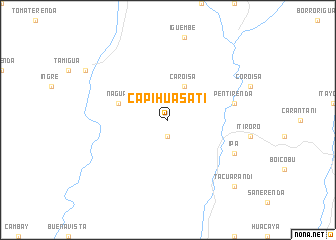 map of Capihuasati