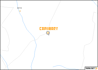 map of Capiíbary