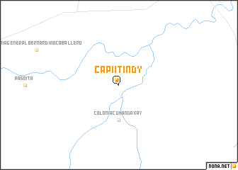 map of Capiitindy