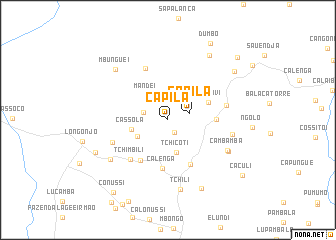 map of Capila