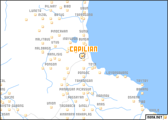 map of Capili”an