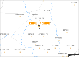 map of Capilla Chipe