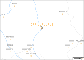 map of Capilla Llave