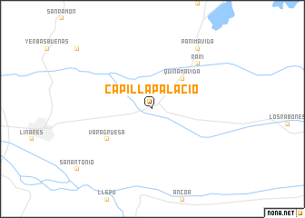 map of Capilla Palacio