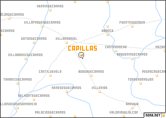 map of Capillas