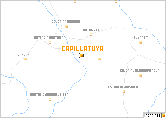 map of Capilla Tuyá
