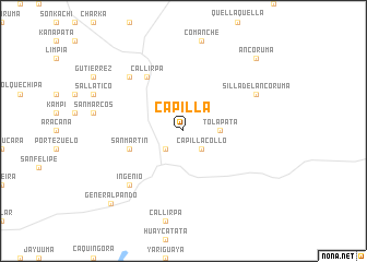 map of Capilla