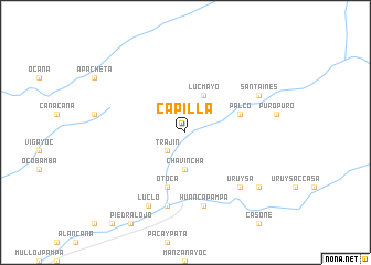 map of Capilla