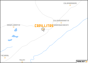 map of Capillitas