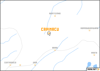 map of Capim-Açu