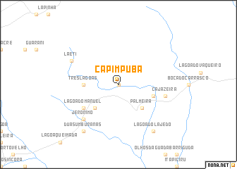 map of Capim Puba