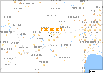 map of Capiñahan