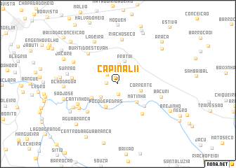 map of Capínal II