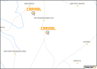 map of Capinal