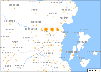 map of Capinang