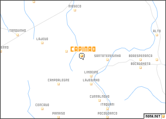 map of Capinão