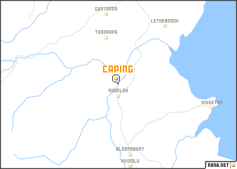 map of Caping