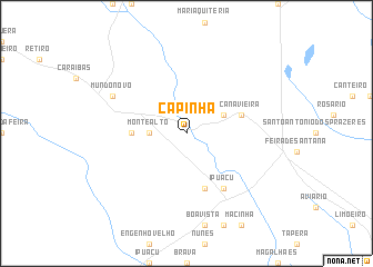 map of Capinha