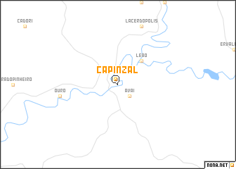 map of Capinzal