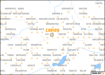 map of Capira