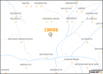 map of Capiro