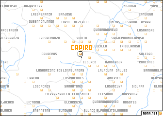 map of Capiro