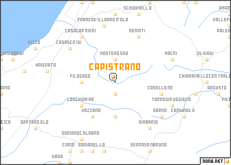 map of Capistrano