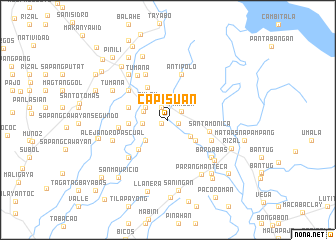 map of Capisuan