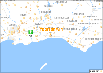 map of Capitanejo