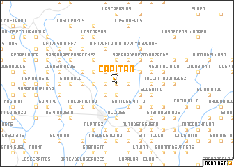 map of Capitán