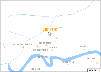 map of Capitán