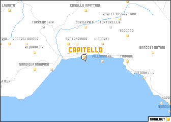 map of Capitello