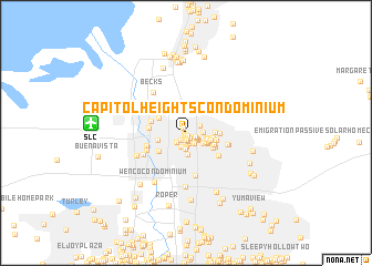 map of Capitol Heights Condominium