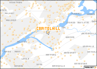 map of Capitol Hill