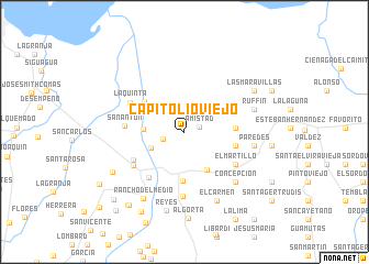 map of Capitolio Viejo