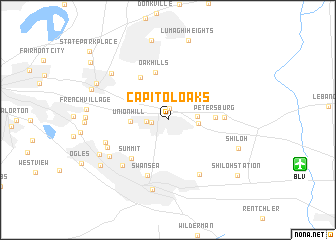 map of Capitol Oaks