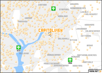 map of Capitol View